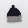 Bebe: 0M A 6 Anos Foque | Gorro Con Greca Y Pompon