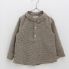 Bebe: 0M A 6 Anos Foque | Camisa Cuello Camisero Apache