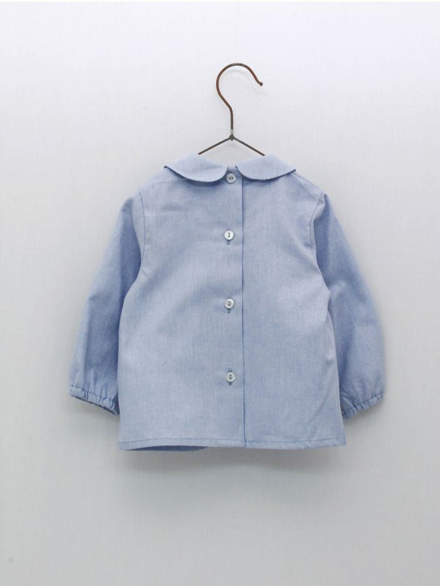 Bebe: 0M A 6 Anos Foque | Camisa Oxford