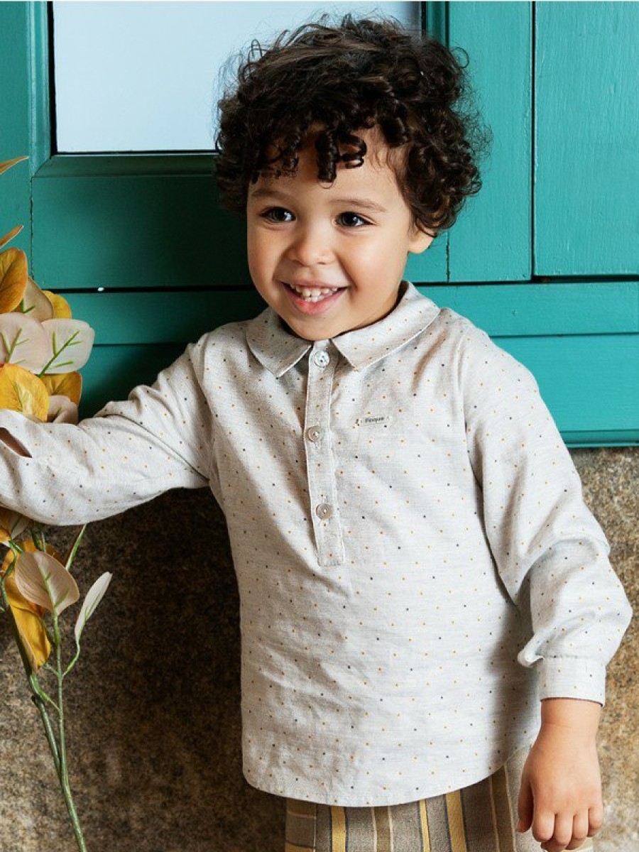 Bebe: 0M A 6 Anos Foque | Conjunto Pantalon Y Camisa Estrellitas