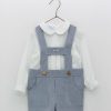 Bebe: 0M A 6 Anos Foque | Camisa Bambula Y Pantalon Tirantes