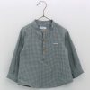 Bebe: 0M A 6 Anos Foque | Camisa Cuadros Cuello Mao