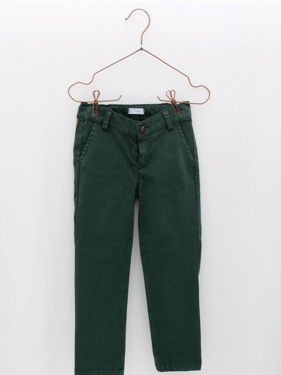 Nino: 1 A 14 Anos Foque | Pantalon Basico Loneta