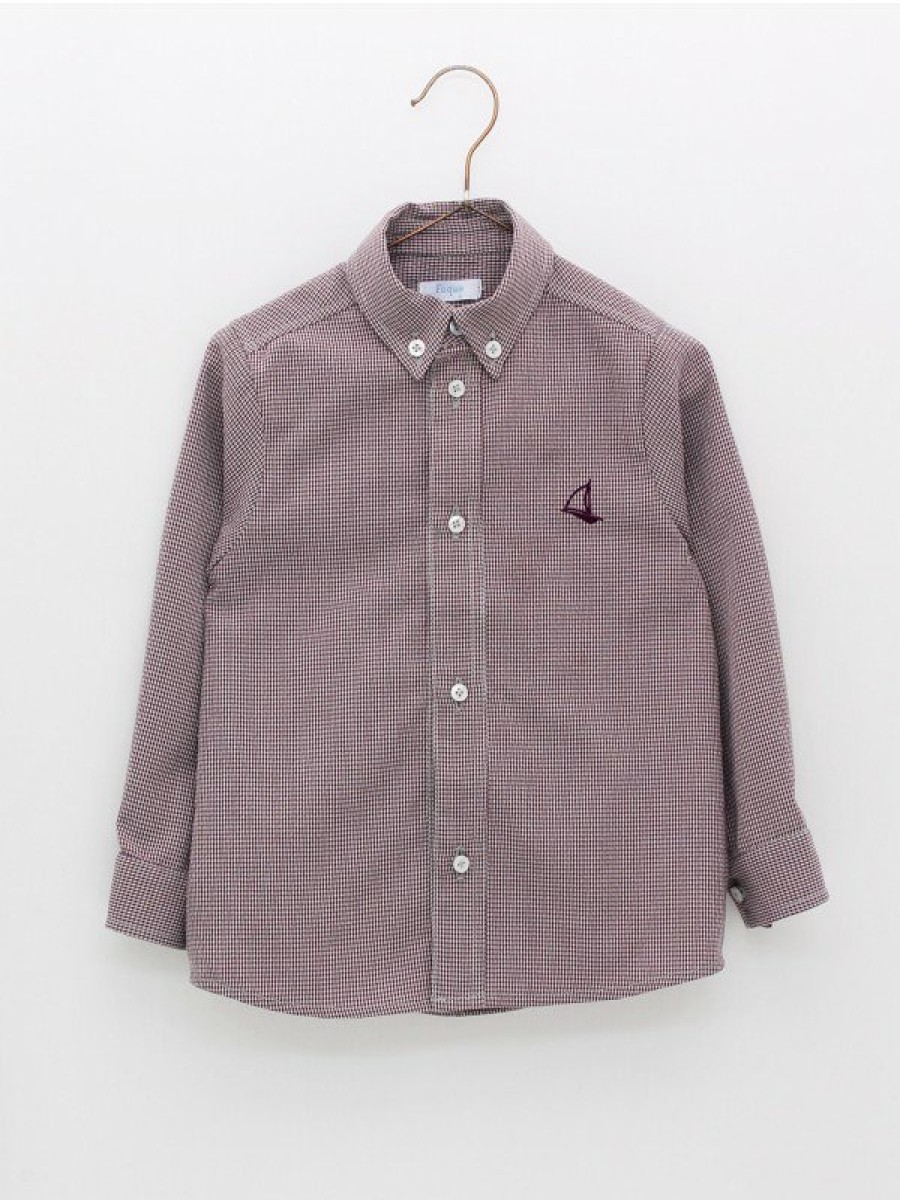 Nino: 1 A 14 Anos Foque | Camisa Cuello Camisero Garden